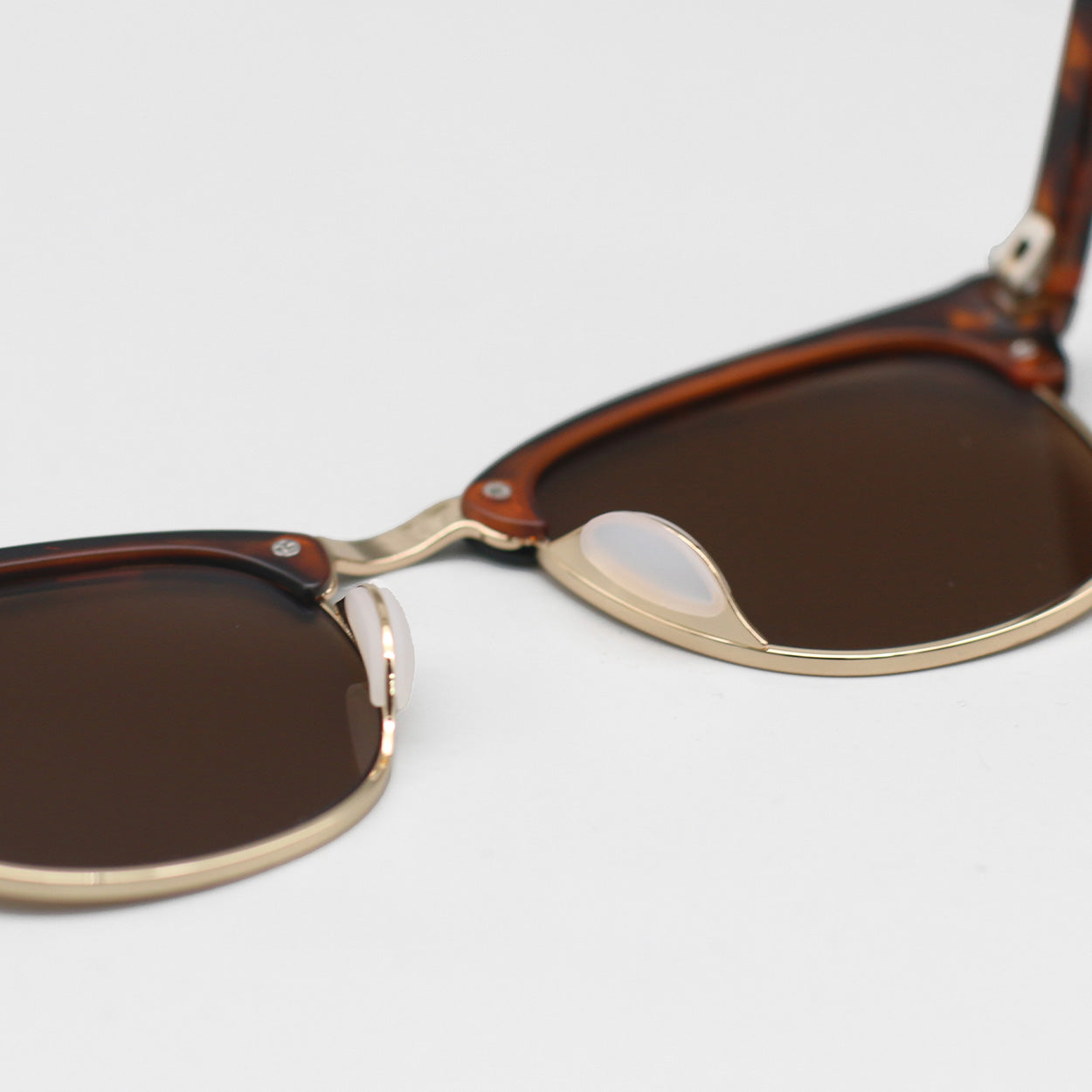 The Masters – Mirrored Brown Clubmaster Sunglasses
