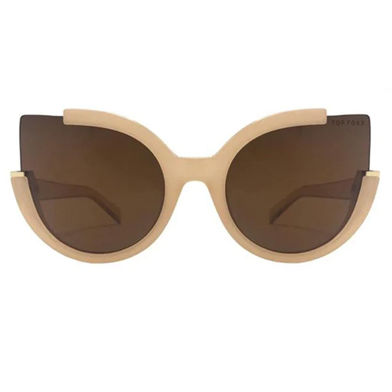 TopFoxx Chloe Sunglasses TopFoxx Chloe Black/Rose Gold Sunglasses – THE ANTI main image 3
