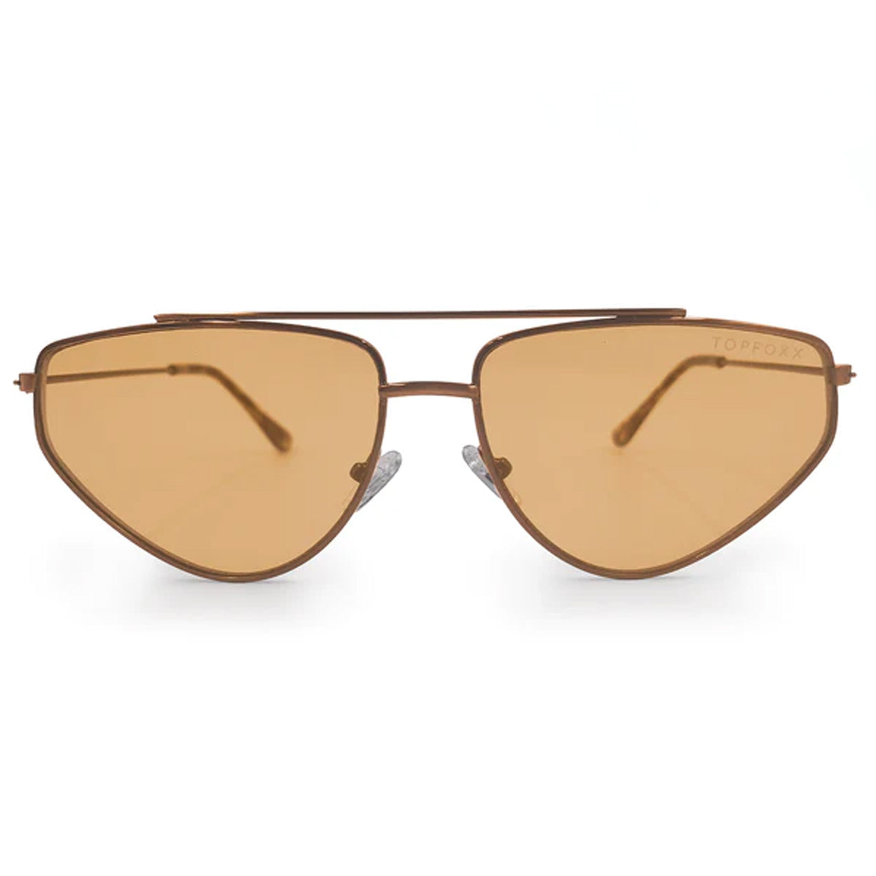 Hasta La Vista Yellow Cat-Eye Aviators – TopFoxx