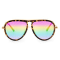 Ivy Luxe - Pride Tangle-Free Round Aviator Sunglasses