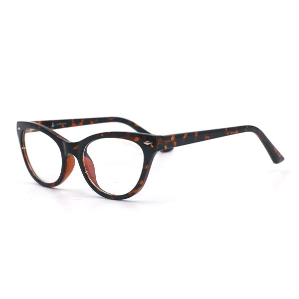 Prescription Cat Eye Glasses For Women - Stehpanie Tortoise - Side Details - TopFoxx