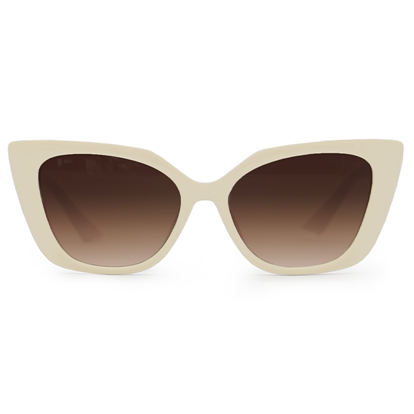 nude goggles Sophia Nude Cat-Eye Sunglasses