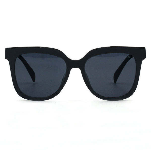 TopFoxx Coco Black Women's Oversized Sunglasses
