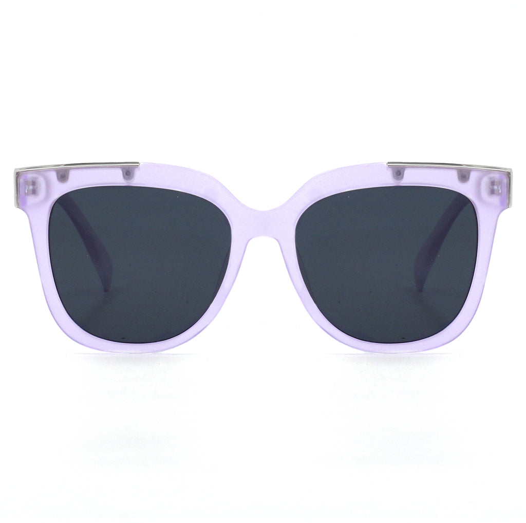 TopFoxx - Coco - Lilac Oversized Sunglasses for Women 