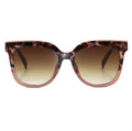 TopFoxx Coco Faded Tortoise Women's Oversized Sunglasses