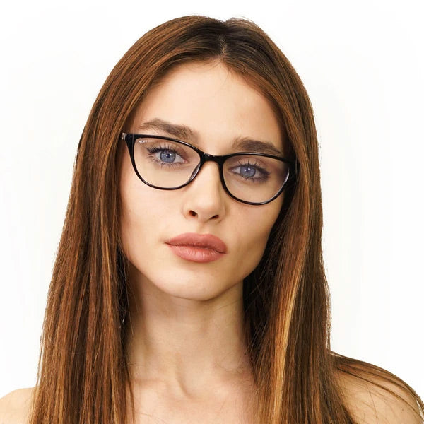 TopFoxx - Juliet - Black Prescription Glasses For Women - Model