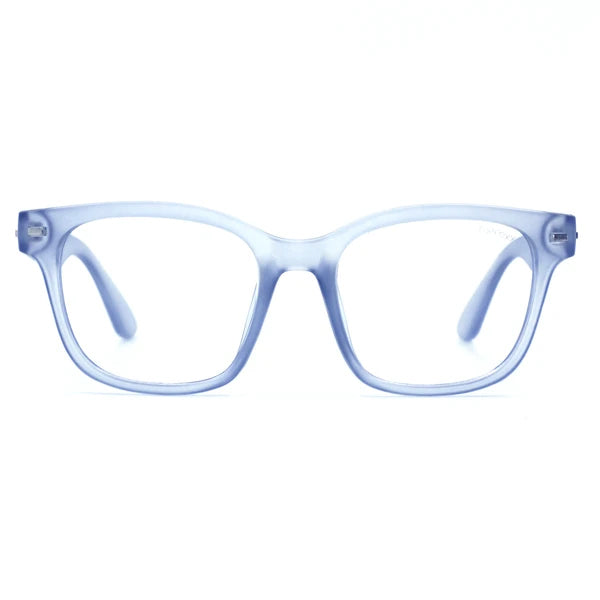Square Anti Blue Light Glasses for Women - Stella Sky Blue - TopFoxx