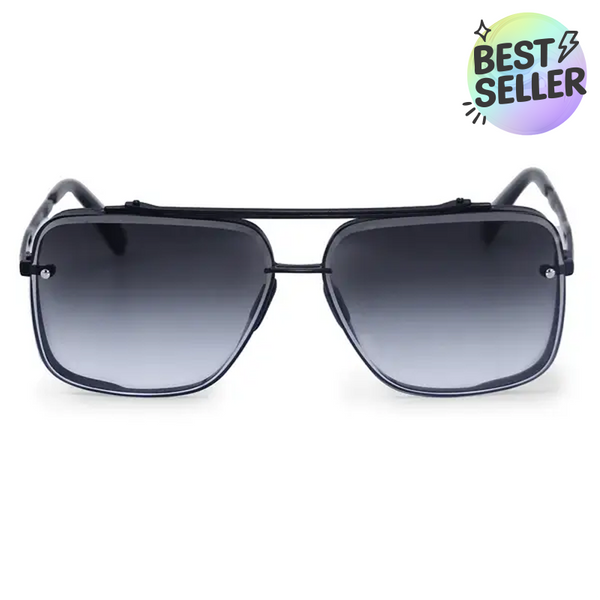 Bella Midnight - Tangle Free Aviator Sunglasses – TopFoxx Bella Midnight - Tangle Free Aviator Sunglasses – TopFoxx