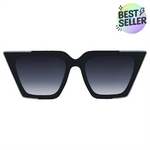 The CEO - Nude Frame Brown Lens Cateye Sunglasses