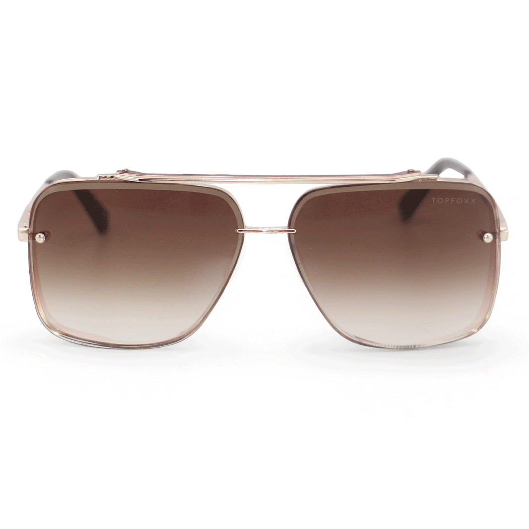 TopFoxx Came To Win - Nude Unisex Sunglasses