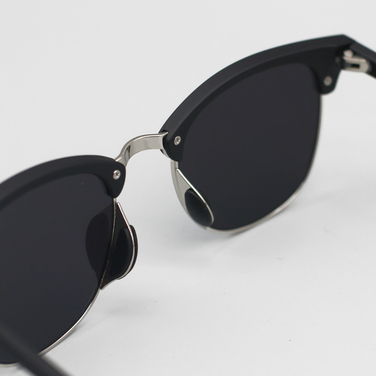 The Masters – Tangle Free Black Clubmaster Sunglasses – TopFoxx