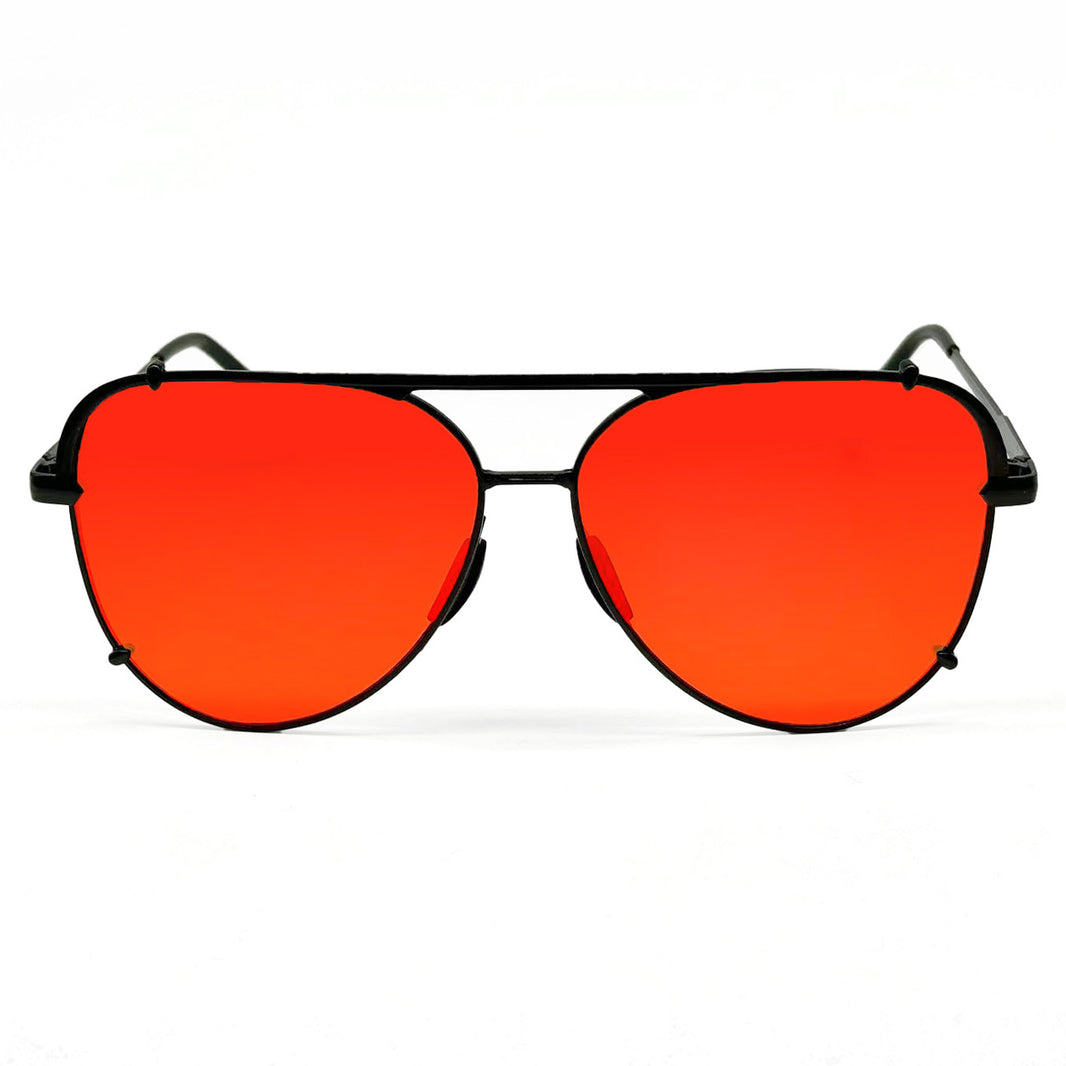 TopFoxx Claim It - Black Tortoise Unisex Sunglasses