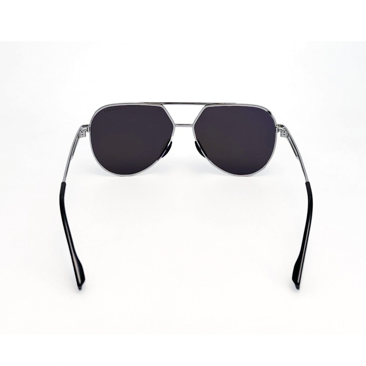 Untangled x Emily- Tangle Free - Mirrored Purple Aviator Sunglasses