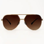 Untangled x Emily - Tangle Free - Olive Aviator Sunglasses