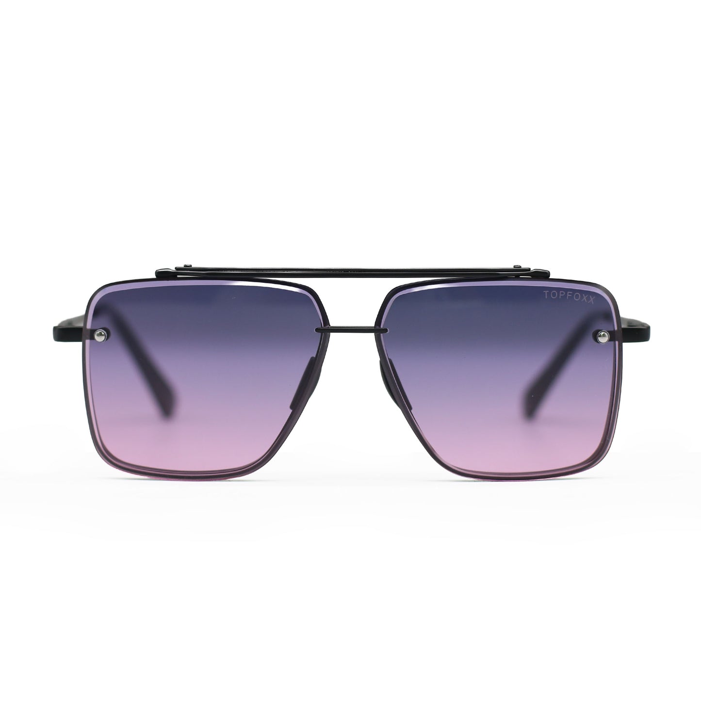 Smaller Bella Faded Purple and Pink - Tangle Free Aviator Sunglasses
