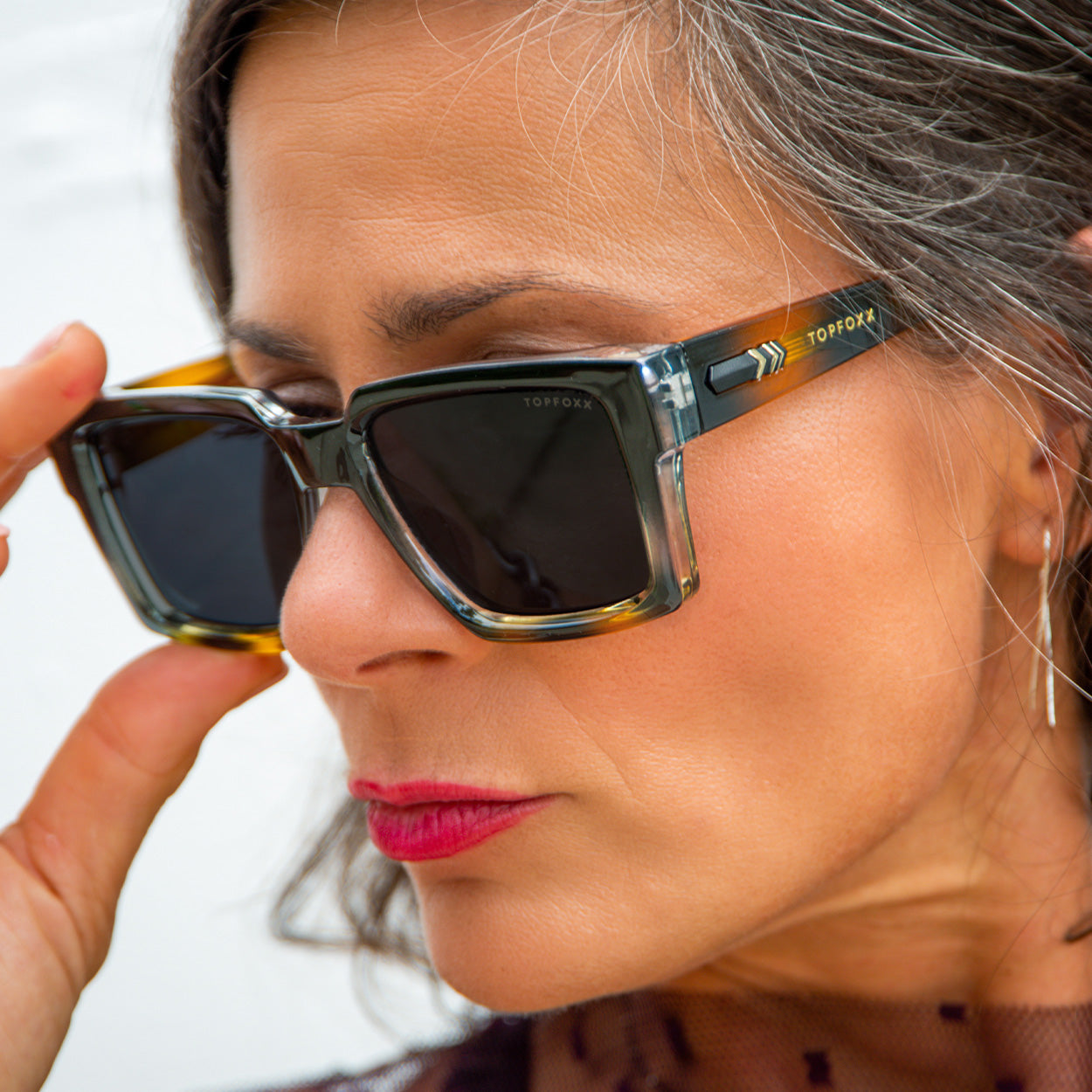 TopFoxx Bright as my Future - Tortoise Women's Sunglasses