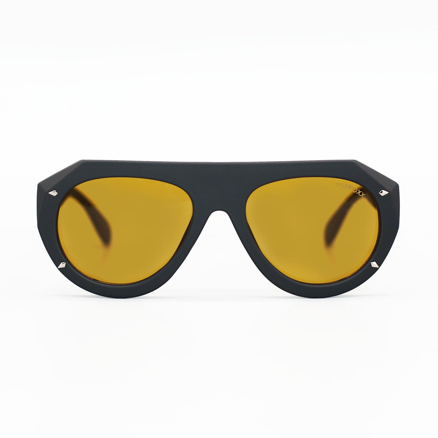 Vega Shield - Matte Black & Yellow