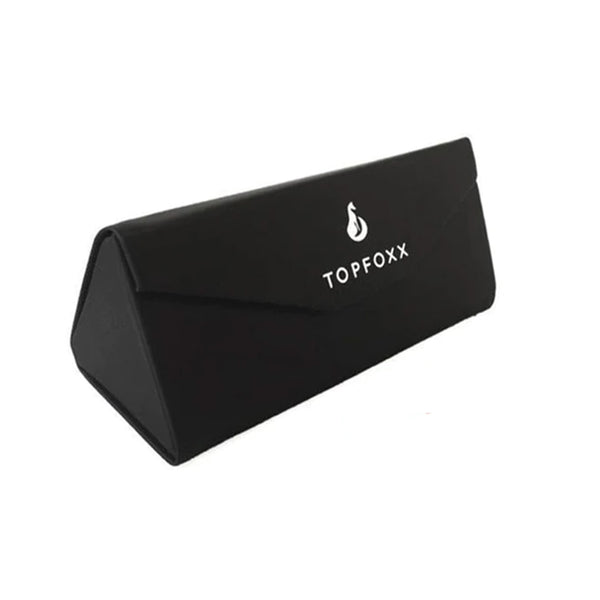 トップス PELLICULE PC SPECIAL SUMMER BOX BLACK Products Foldable Sunglasses Case - Black – TopFoxx