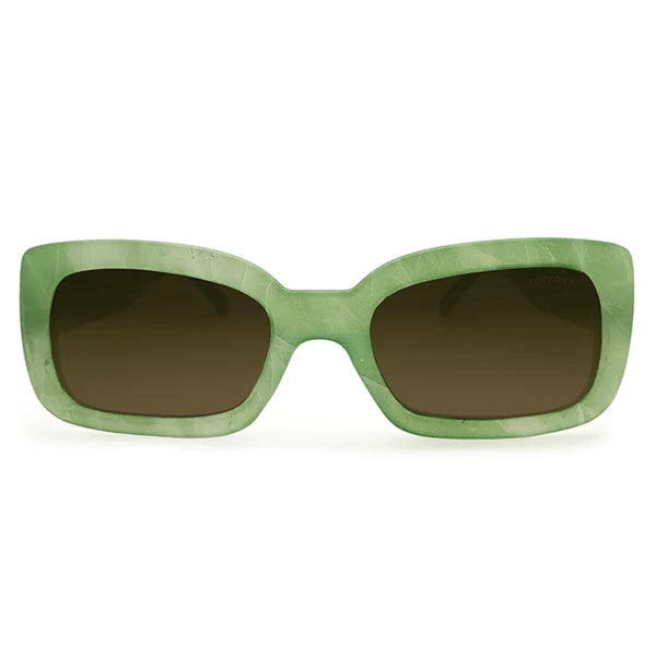 Gigi - Green Matcha Sunglasses – TopFoxx