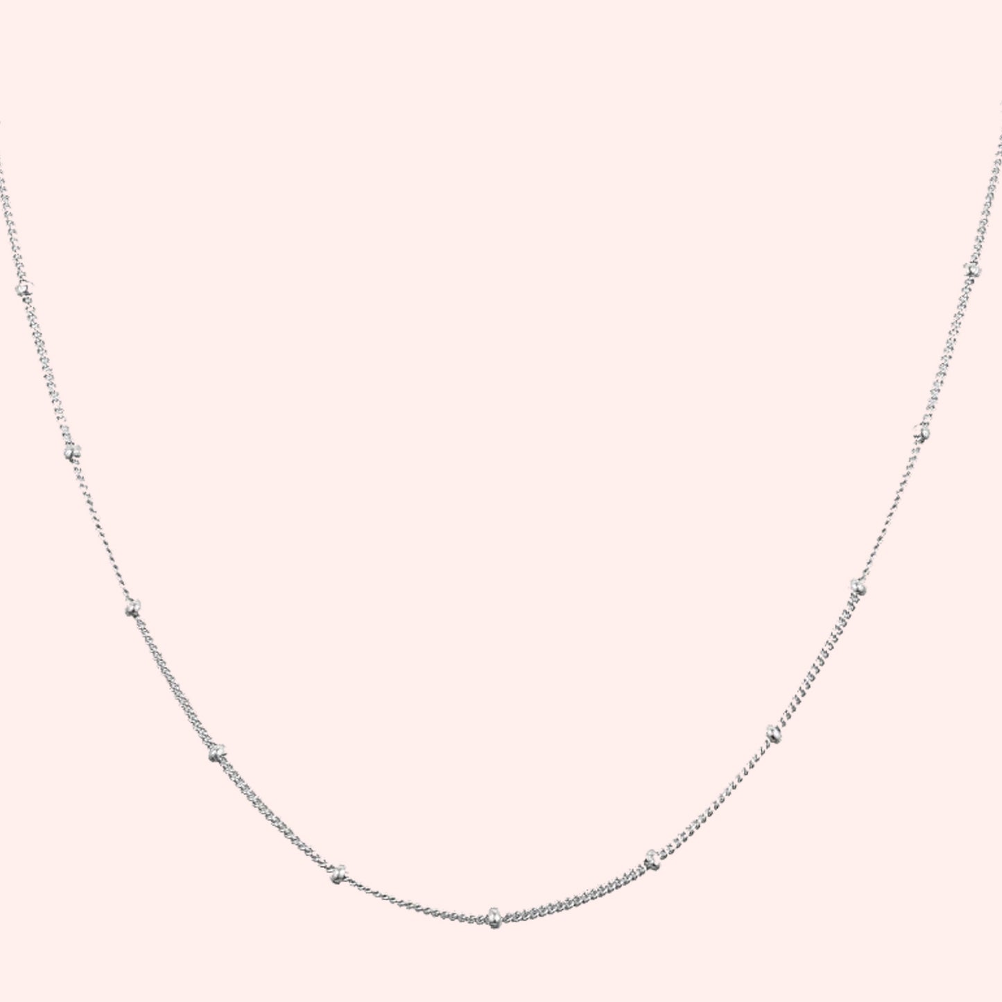 Topfoxx Jewelry Sterling Silver Necklace Whisper Silver Chain