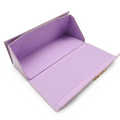 Lilac Faux Croco Hard Case