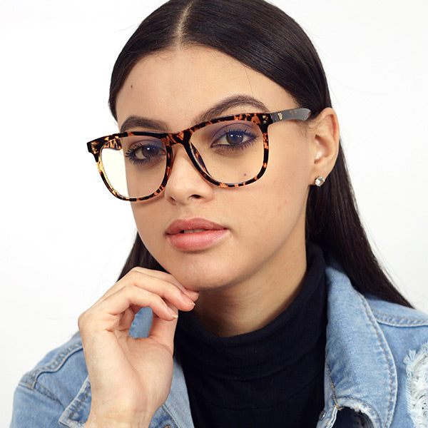 TopFoxx Audrey Tortoise - Best Blue Light Glasses for Women