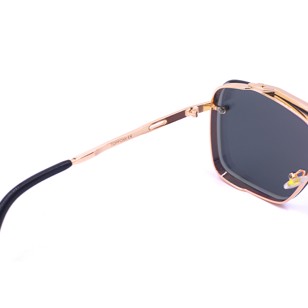 Oversized Aviator Sunglasses For Women - Bella Rose Gold Designer Aviators - TopFoxx 