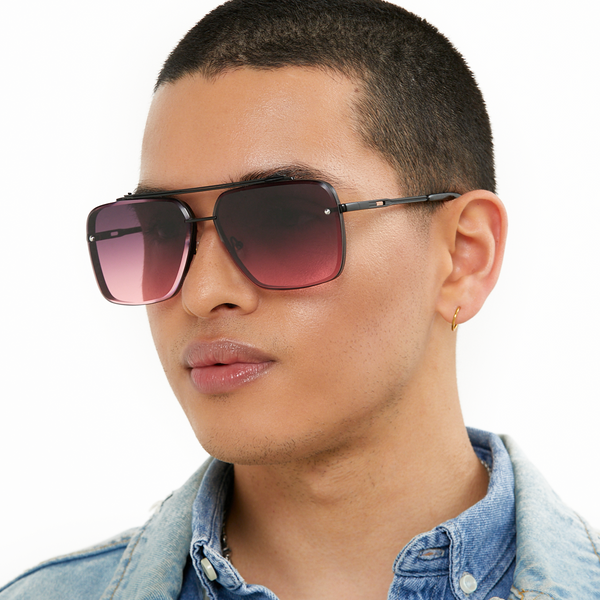 Bella Red Aviator Sunglasses – TopFoxx