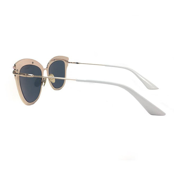 Topfoxx - Candy - Rose Gold Polarized Sunglasses -  Cat Eye for Women - Polarized Sunnies 