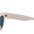 TopFoxx - Elizabeth - Rose Gold Oversized Cat Eye Sunglasses for women - Mirrored Cate Eye shades for women - Details