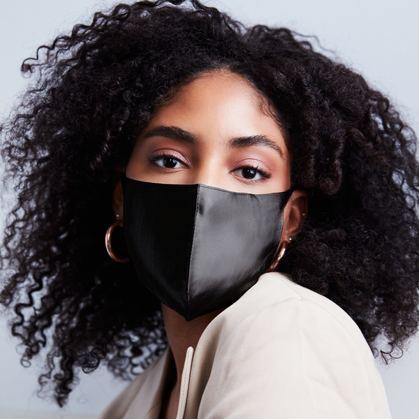 Say It with Silk Face Mask - Black