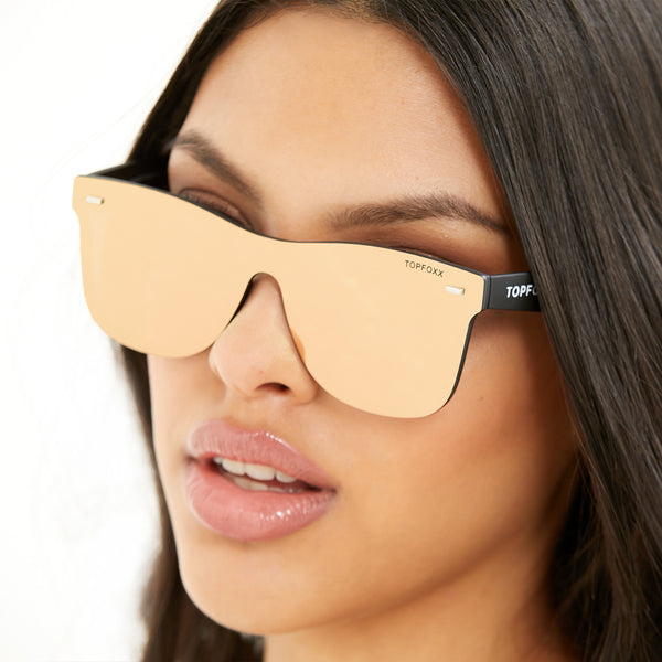 Women's Mirrored Sunglasses – TopFoxx