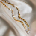 Zierliche Perlenkette - Perle