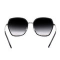 TopFoxx -Maya Faded Black - Trendy Oversized Sunglasses for Women - Cute Oversized sunglasses - Back Details