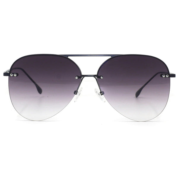 TopFoxx Megan 2 Women's Black Faded Aviator Sunglasses
