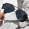 Topfoxx Sunglasses Amelia Aviators Jet Black