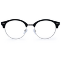 TopFoxx - Harper Black - Round Anti-Blue Light Glasses for Women