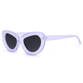 Topfoxx - Jackie Lilac - Round Sunglasses for Women - Side Details