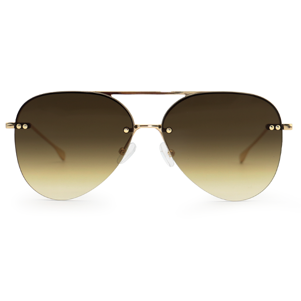 TopFoxx - Narrow Megan 2 Olive - Aviators Sunglasses For Women