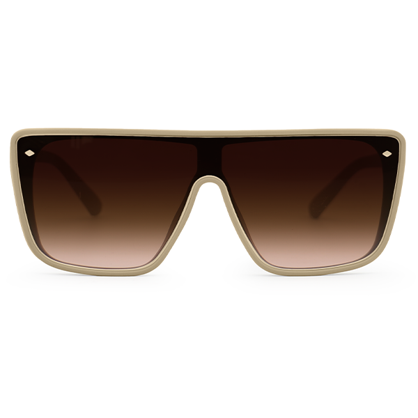 Rayz - Limited Edition Brown Squared Sunglasses – TopFoxx