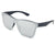 TopFoxx - Sustainable Future Wife - Sustainable sunglasses for women - Mirrored Silver Sustainable sunnies  - Side Details