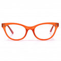 Cat Eye Anti Blue Light Glasses for Women - Stephanie Burnt Orange - TopFoxx