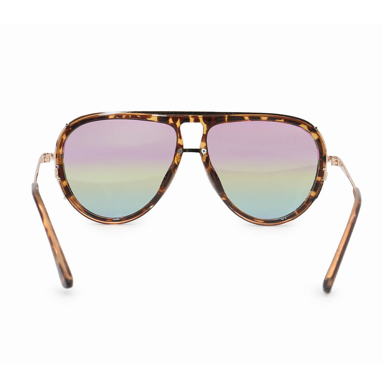 Pride Aviator Sunglasses - Oversized sustainable sunglasses - Back Details