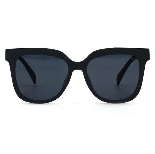 TopFoxx Coco Black Women's Oversized Sunglasses