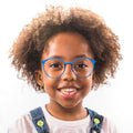 TopFoxx Einstein Blue Kids Anti-Blue Light Glasses - Model