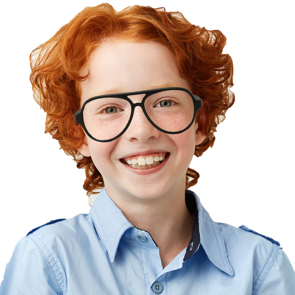 TopFoxx Flash Black Kids Anti-Blue Light Glasses - Model