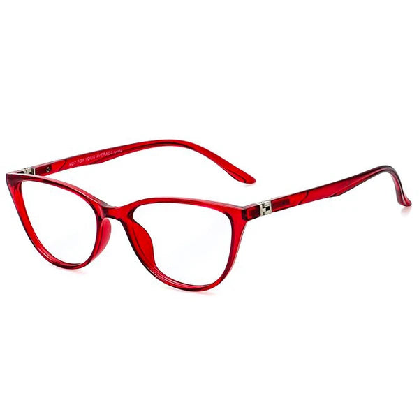 TopFoxx - Juliet - Red Prescription Glasses for Women - Model