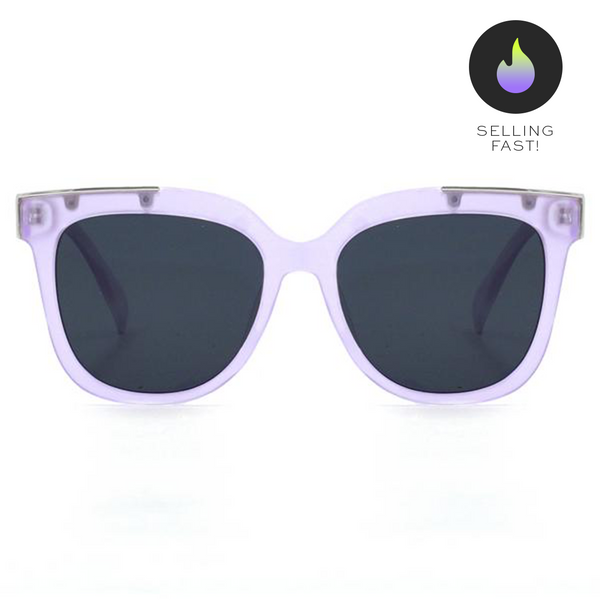 Coco - Purple Oversized Sunglasses – TopFoxx