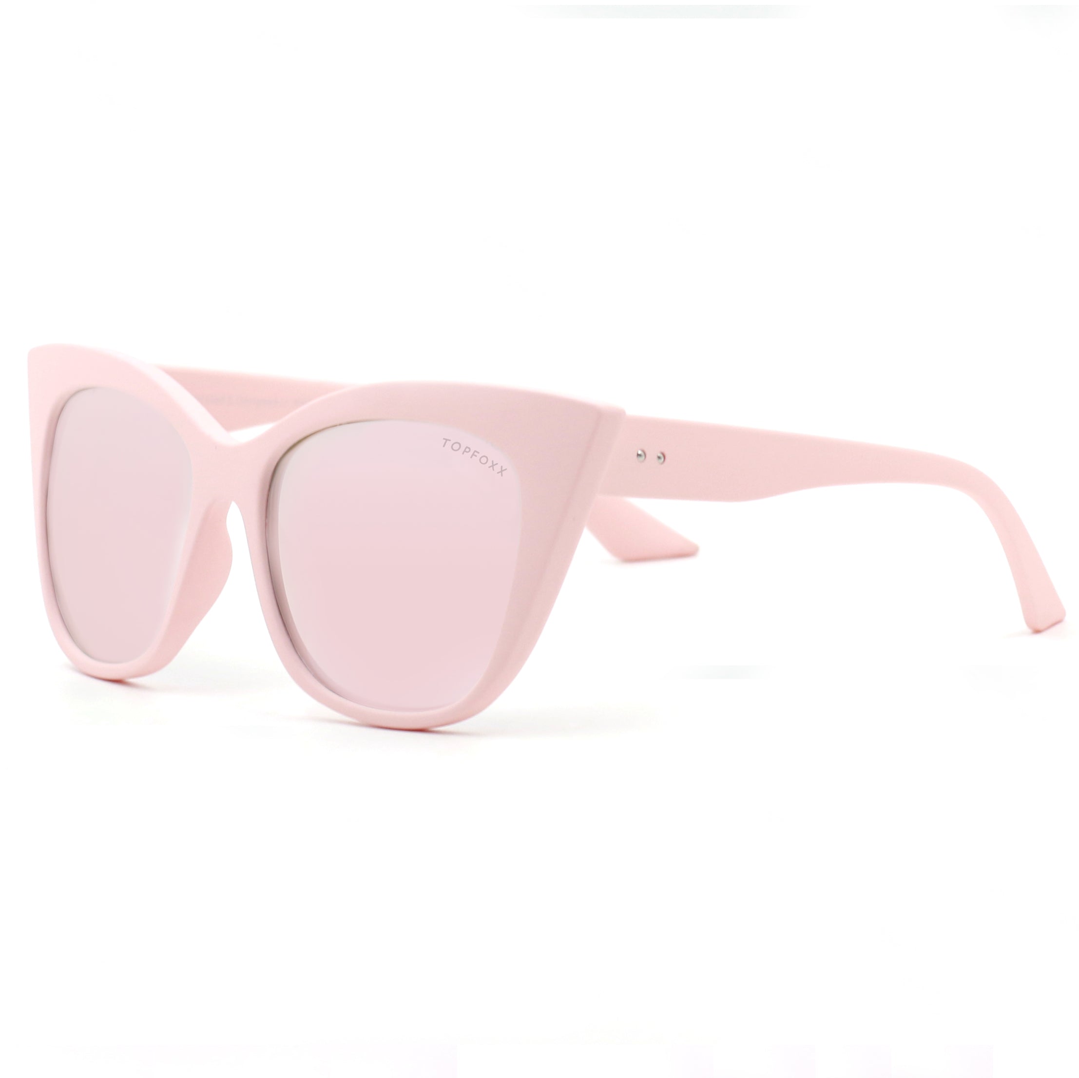 Pink sunglasses hotsell cat eye