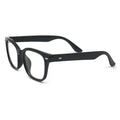 Square Prescription Glasses for Women - Stella Black - Side Profile - TopFoxx